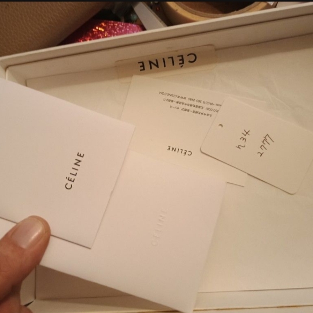 Céline Zip-Around Wallet in Taupe Beige Grained Leather, With Box - Picture 13 of 14